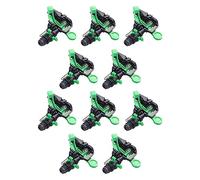 Gvvsjgdbis 10X Outils D'Irrigation de Pelouse de Jardin Arroseurs de Jardin Buse de Pulverisation Rotative Arrosage des Plantes Goutteurs Arroseur