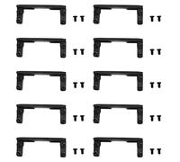 Gvvsjgdbis 10X Support Servo en Aluminium + Support pour AXIAL SCX10 à 1:10 Essieu de Voiture Télécommandé