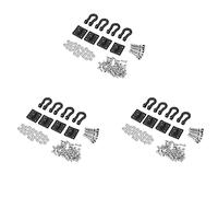 Gvvsjgdbis 12 Pièces Séries Remorque Boucle de Remorquage Boucle Crochet Manille pour 1/10 RC Rock Crawler Axial SCX10 TRX4 D110 Télécommandée Voiture Camion
