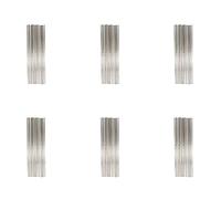 Gvvsjgdbis 120Pcs en Acier Inoxydable Arbre Rond 150mmx2mm pour RC Voiture Jouet