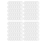 Gvvsjgdbis 140 Pièces Blancs D'Ornement de Sublimation, Ornements de Sublimation Blancs Ronds Sublimation pour Arbre de Noël, Bricolage Fait à La Main