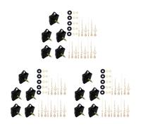 Gvvsjgdbis 15 Pièces 31 MM Arbre Long Bricolage Horloge à Quartz Mécanisme de Mouvement Moteur Kit pour Horloge Réparation Outil Pièces Bricolage Remplacement A