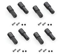 Gvvsjgdbis 16 Pièces Arbre D'Essieu Arrière en Métal pour D12 C14 C24 C34 B14 B24 C16 B36 MN D90 MN99S Accessoires de Pièces de Mise à Niveau de Voiture Télécommandée