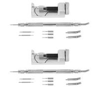 Gvvsjgdbis 18 Pcs Watch Strap Link Remover Kit Watch Band Link Enlèvement de Pin Outil de Réparation de la Réparation