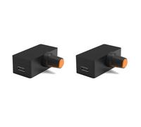 Gvvsjgdbis 2 contrôleurs de vitesse PWM haute puissance 4 broches ventilateur violent gouverneur PD QC charge rapide alimentation bricolage refroidissement à eau radiateur