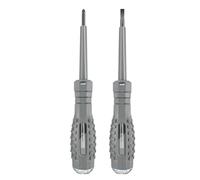 Gvvsjgdbis 2 en 1 Tournevis Magnétique Puissant Torque Détecteur d'Electricité, Stylo Testeur d'Electricité avec Magnétique Gris