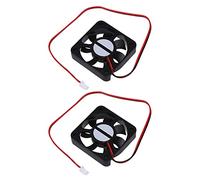 Gvvsjgdbis 2 ventilateurs de refroidissement sans balais DC 12 V 2 broches 50 mm x 50 mm x 10 mm