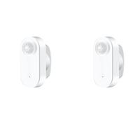 Gvvsjgdbis 2 x Graffiti Intelligence Zigbee PIR Infrarouge + Module d'onde 24 GHZ mm + Capteur de Lumière Capteur de Mouvement Présence Humaine