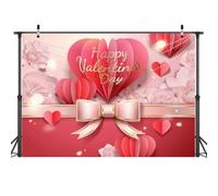 Gvvsjgdbis 210 x 150 cm Saint Valentin Toile de fond Fleur Amour Décoration Multifonctionnel Photographie Toile de fond, E