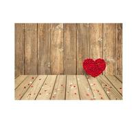 Gvvsjgdbis 210 x 150 cm Tissu de fond pour la Saint-Valentin Motif fleur d'amour Matériel photo Photographie Toile de fond B Facile à installer