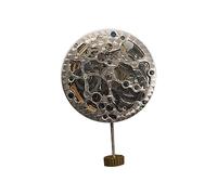 Gvvsjgdbis 2196 Mouvement Mécanique Automatique 6 Aiguilles Montre Accessoires Montre Centre Sans Calendrier Squelette