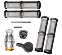 Gvvsjgdbis 235014 Prime Pulvérisateur Valve & 246384 Filtres de rechange pour pulvérisateur de peinture 390 395 490 495 595