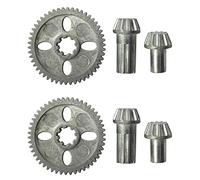 Gvvsjgdbis 2Ensemble Engrenages D'Entraînement à Engrenage Droit en Métal pour HBX 901 901A 903 903A 905 905A 1/12 RC Voiture Mises à Niveau Pièces Accessoires de Rechange