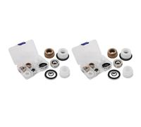 Gvvsjgdbis 2X 244194 Kit de Vannes D'Emballage de Réparation de Pompe Compatible avec Les Pistolets à Peinture Sans Air 295 390 395 490 495 595