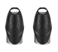 Gvvsjgdbis 2X Bouteille d'eau Portable pour Chien - Bouteille d'eau de Voyage pour Chien en Acier Inoxydable pour Animaux de Compagnie en Plein Air, RandonnéE, Voyage, 350 ML