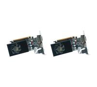 Gvvsjgdbis 2X Carte Graphique GT730 2 Go GT730 DDR3 64 Bits DDR3 Cartes Graphiques GT 730 DDR3 Carte VidéO Compatible