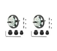 Gvvsjgdbis 2X Embrayage Différentiel en Métal 6878 avec Pignon 15/17/19T pour 1/10 Slash Stampede Summit E-,54T