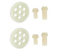 Gvvsjgdbis 2X Ensemble de Pignons D'Entraînement à Engrenage Droit pour HBX 16889 16889A 16890 16890A 1601 1602 SG1601 SG1602 Télécommandées Accessoires de Pièces de Voiture