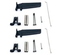 Gvvsjgdbis 2X FT009-7 Gouvernail de Direction Pièce de Rechange pour Bateau FT009 RC