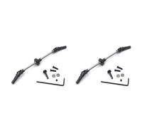 Gvvsjgdbis 2X Kit de Pont D'Engrenage en Acier pour Essieu en Métal pour MN D90 MN-90 MN96 MN98 MN99S MN45 1/12 Accessoires de Pièces de Mise à Niveau de Voiture RC