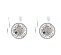 Gvvsjgdbis 2X Mouvement NH35A NH35 Mouvement de Montre Mécanique de Haute Précision Date à 3 Datewheel 24 Automatique à Remontage Automatique