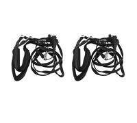 Gvvsjgdbis 2X Réglable ÉQuitation ÉQuipement Licol Cheval Bridon avec Mors et Ceinture de Rein pour Cheval ÉQuestre Accessoires Doux ÉPaissir Grand