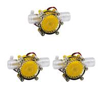 Gvvsjgdbis 3 x 10 W Pompe à débit d'eau Mini générateur hydraulique Turbine Débit Conversion hydraulique 12 V