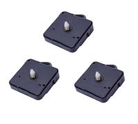 Gvvsjgdbis 3 x Mouvement d'horloge murale à quartz à monter soi-même, pièces classiques à suspendre, montre à quartz blanche, mouvement d'horloge murale