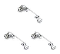 Gvvsjgdbis 3X Ensemble d'embrayage de Direction Servo Économiseur de Direction pour 144001 1/14 124018 124019 Pièces de Mise à Niveau de Voiture TéLécommande, Argent