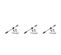 Gvvsjgdbis 3X Kit de Pont D'Engrenage en Acier pour Essieu Arrière en Métal pour Pièces de Mise à Niveau de Voiture D12 C14 C24 C34 B14 B24 B16 B36 1/16 RC