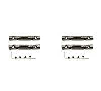Gvvsjgdbis 4 Pièces Arbre D'Entraînement en Métal CVD pour D12 C14 C24 B16 B36 B24 MN D90 MN99S MN-90 Télécommandée Voiture Mise à Niveau Pièces Accessoires