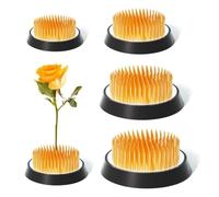 Gvvsjgdbis 4 Pièces de Grenouilles à Fleurs, Grenouilles à Fleurs pour Vases D'Arrangements, pour Outils Fixes Floraux, Fournitures de Décoration Ikebana