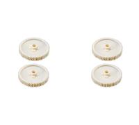 Gvvsjgdbis 4 Pièces Séries 61T Engrenage Droit 51004 pour TT01 TT01D TT01E TT-01 1/10 Télécommandée Voiture Mise à Niveau Pièces Accessoires