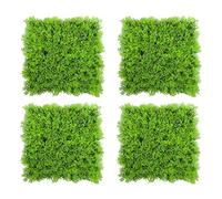 Gvvsjgdbis 4X Cours d'eau Artificiels Faux Herbe Aquatique Verte Plante Pelouse Paysage D'Aquarium