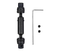 Gvvsjgdbis 4X Mise à Niveau de l'arbre D'Entraînement CVD en Métal pour D12 C24 C34 B14 B24 B16 B36 MN D90 MN99S Accessoires de Pièces de Voiture Télécommande, Noir