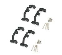 Gvvsjgdbis 4X Support de SièGe de Base de Tige de Traction en Métal pour MN D90 D91 D99S Mn90 Mn99S Noir