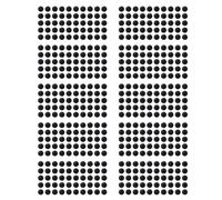 Gvvsjgdbis 500 Pcs 18mm Diametre Noir Boules Biologiques pour Aquarium Filtre de Bassin