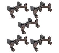 Gvvsjgdbis 5X Ensemble de Servo de Base de Tige de Traction en Métal pour C24 C14 C14K C24K 1/16 RC Camion de Voiture Crawler Pièces de Rechange de Mise à Niveau