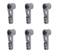 Gvvsjgdbis 6 Pièces Séries 25T en Forme de Bras pour A949 A959-B A969 A979 K929 Pièces de Voiture de Contrôle Une Distance, Gris