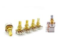 Gvvsjgdbis 6 potentiomètres pour guitare A500K, 5 pièces A et 1 B