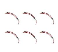 Gvvsjgdbis 6X Phares et Feux Arrière de Lumière LED de Voiture RC pour Mini-Z MA020 MR03 FWD RWD 1/28 Pièces de Mise à Niveau de Voiture RC