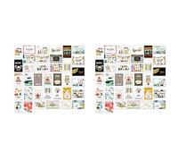 Gvvsjgdbis 72x Cartes de Voeux écologiques Cartes D'Anniversaire Uniques Grandes Cartes de Anniversaire Convient