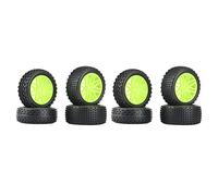 Gvvsjgdbis 8 Pièces 86mm Pneus Pneu de Roue pour 144001 124019 104001 12428 1/10 1/12 1/14 Tout-Terrain RC Pièces de Mise à Niveau de Voiture