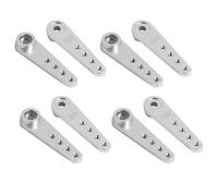 Gvvsjgdbis 8 Pièces Séries/Lot Alliage D'Aluminium CNC Le Bras de Servo 1,25-2,5 Pouces pour Futaba Servos, 23T