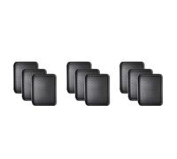 Gvvsjgdbis 9 Pièces Plateau de Démarrage Plateaux de Tapis de Chaussures Robustes, Plateau de Rangement, Bol pour Chien Ou Tapis pour Chat, Piège à Boue pour Protéger Le Sol 13,7X10,8 Pouces