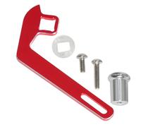 Gvvsjgdbis Adaptateur de commande à une main, émetteur au volant pour télécommande de voiture télécommandée TQI -4 TRX6 Slash Summit, rouge