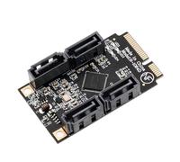 Gvvsjgdbis - Adaptateur Speed 3.0 - Gestion efficace des données : adaptateur Mini PCIe vers 4 ports 3.0