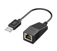 Gvvsjgdbis Adaptateur USB filaire USB vers Rj45 LAN Ethernet 100 Mbps pour carte réseau USB câble Internet pour PC portable