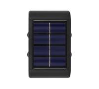 Gvvsjgdbis Applique murale solaire extérieure Projecteur d'extérieur Lampe décorative Lumière chaude