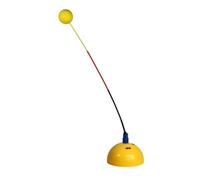 Gvvsjgdbis Balles de tennis professionnelles pour entraînement de tennis - Outil d'entraînement portable pour améliorer les compétences et le rebond avec Baseboa